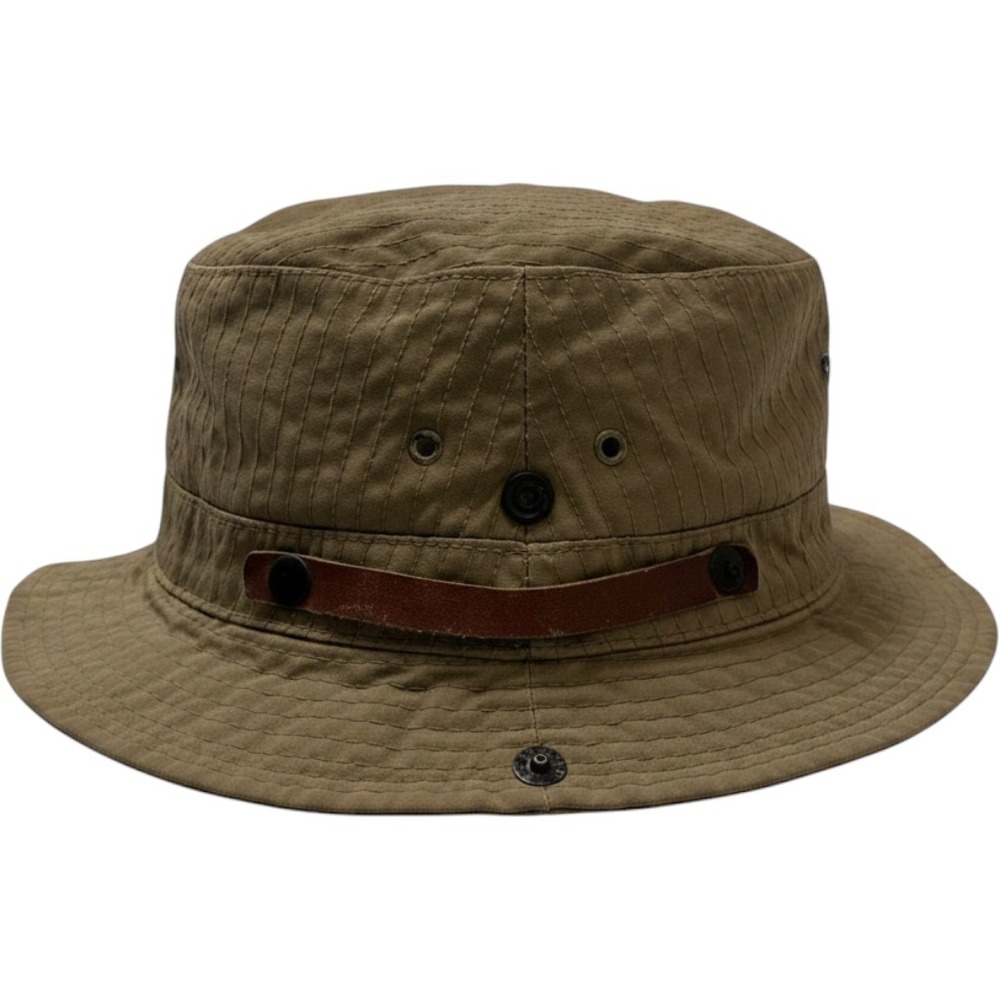 Vintage LL Bean Canvas Sun Bucket Hat Boonie Safari Sun Outdoor Mens M Hiking